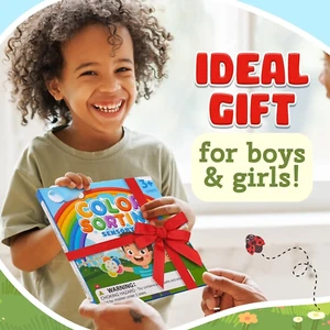 Montessori Color Sorting Sensory Toys for Kids - 10ml Visual Classifier Set - Picture 1 of 13