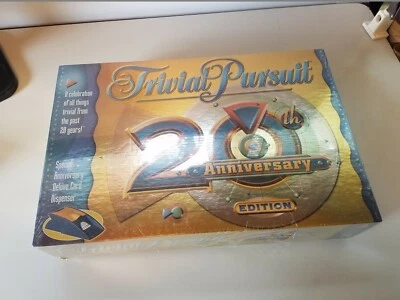 Hasbro Games Trivial Pursuit 20th Anniversary Edition New Factory Sealed - Image 1 of 4