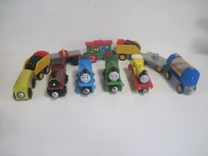 Wooden Magnetic Train Cars Thomas Tank, Other, Sir Topham Hatt Figure 13 Pc Lot - Picture 1 of 6