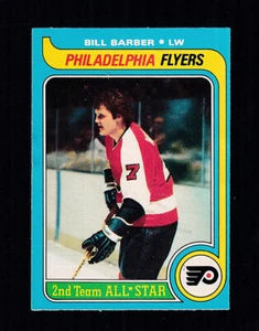 1979-80 BILL BARBER #140 EX-MT OPC * 2 CUPS Flyers HALL OF FAME Star Hockey Card - Picture 1 of 2