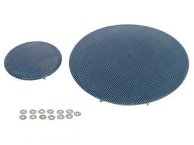 2x Coperchio Altoparlante Blu Copertura e Clip per Altoparlanti Mercedes R129 - Immagine 1 di 4
