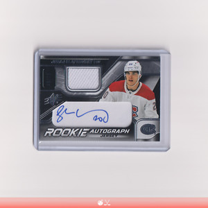 2022-23 Upper Deck SPX Juraj Slafkovsky Rookie Jersey Auto /75