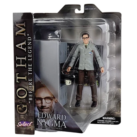 Gotham Edward Nygma The Riddler 7" TV Series Batman Diamond Action Figure Toy Cover