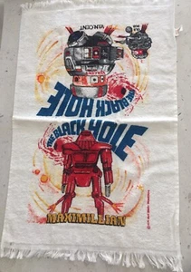 The Black Hole Vtg 1979 Terry Cloth Towel Disney Movie Sci Fi Maximilian Vincent - Picture 1 of 8