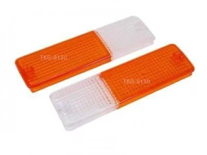 FRONT BUMPER ORANGE / WHITE LIGHT LENS Use For NISSAN 720,DATSUN 720 1980-1986 - Picture 1 of 5
