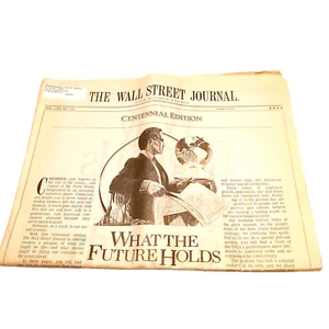 The Wall Street Journal Centennial Edition 1989 Denver - Picture 1 of 10