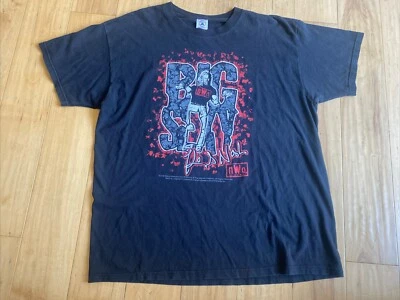 Vintage 1998 Kevin Nash Big Sexy Shirt WCW nWo Wolfpac New World Order XL DELTA - Image 1 of 4