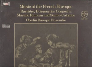 OBERLIN BAROQUE ENSEMBLE MUSIC OF FRENCH BAROQUE VOX VINYL 3-LP BOX SET SEALED - Picture 1 of 1
