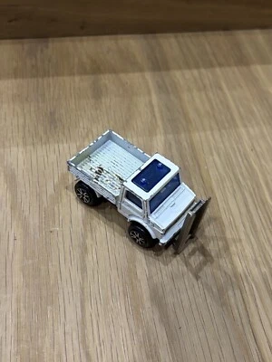 VINTAGE MAJORETTE MERCEDES UNIMOG WHITE c1980s 1/82 SCALE - Image 1 of 4