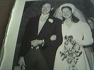ephemera 1973 kent picture wedding c davis miss n litten nancy monchelsea - Picture 1 of 1