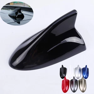 Fits 2015-2019 Hyundai Sonata-Elantra Ebony Black Shark Fin Roof Antenna Cover - Afbeelding 1 van 11