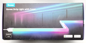Govee RGBIC LED Strip Light With Cover - 32.8 Feet 72 Watts - Model H61B6 - Picture 1 of 6