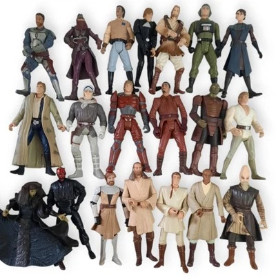 20x Star Wars Mix Action Figure Bundle Lot 1990s POTF Jedi Empire Collection VTG - Image 1 of 4