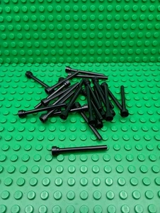 ** 25 CT LOT **  Lego NEW black flat top antenna pieces (A-224) - Picture 1 of 1