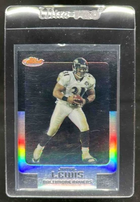 2006 Finest Jamal Lewis Black Refractor #71/99 Ravens - Image 1 of 2