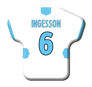 Calamita Simile a T-Shirt Calcio Stagione 2000/2001 Marseille 6 Klas Ingesson - Picture 1 of 9