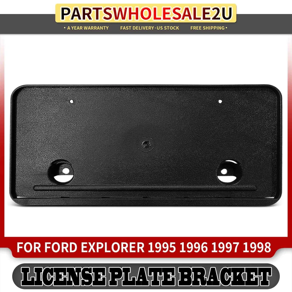Soporte de matrícula delantero para Ford Explorer 1995 1996 1997-1998 F5TZ17A385D Foto 1 de 1