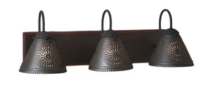 Crestwood Vanity Light in Espresso with Salem Brick - Picture 1 of 3