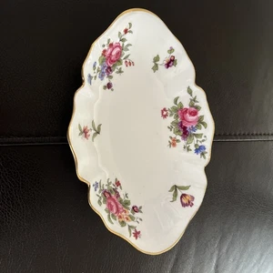 Crown Staffordshire Fine Bone China mittelgroße Stiftschale 17,5 cm x 11 cm - Bild 1 von 4