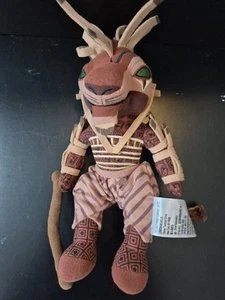 Peluche raro Disney El Rey León Cicatriz Broadway Musical Peluche Tribal 12" - Imagen 1 de 4
