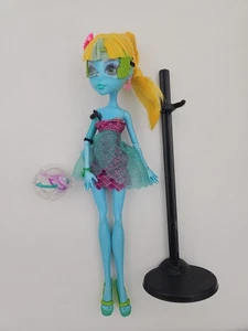 Mattel Monster High 13 Wünsche Süßwasser Lagoona blau mit Neptun Haustier - Bild 1 von 6