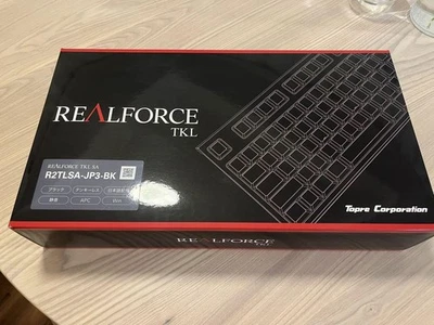 Realforce Tkl R2tlsa-jp3-bk Keyboard Tenkeyless Silent Topre Switch Black - Image 1 of 4