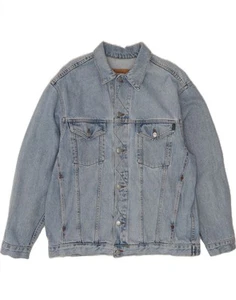 Chaqueta vaquera ESPRIT para hombre UK 42 XL azul algodón BZ01 - Imagen 1 de 4