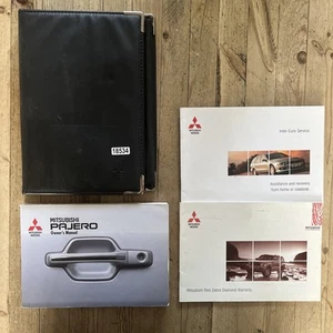 1999-2006 MITSUBISHI PAJERO OWNERS MANUAL HANDBOOK & WALLET 1999 Re18534 - Picture 1 of 22