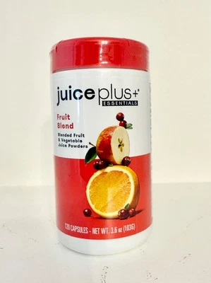 Juice Plus+ FRUIT BLEND Fruit/Veg Juice Powder 120 Caps EXP 07/2026 2 Mo. Supply - Image 1 of 3