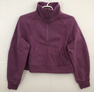 Lululemon Scuba Oversized Funnel Neck Half-Zip Jacket Size M/L - Image 1 of 4