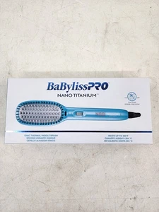 NEW BaByliss PRO Nano Titanium Ionic Thermal Paddle Brush - Picture 1 of 14