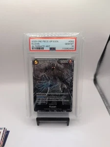 PSA 10 Kuzan (Alt Art Parallel) OP10-082 One piece Royal Blood  English Pop 082 - Picture 1 of 3
