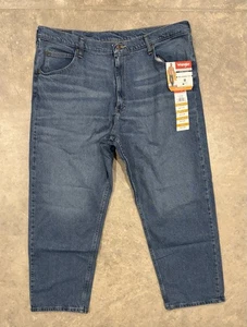 Pantalones de mezclilla Wrangler para hombre 40x29 calce relajado bajo elástico cinco estrellas Heritage nuevos con etiquetas - Imagen 1 de 8