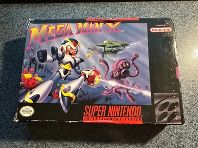 Mega Man X for Super Nintendo (SNES) Complete CIB - Image 1 of 4