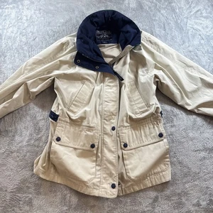 Abrigo Chaqueta Utilitaria Vintage Años 90 Pacific Trail Exterior Granero Talla S. Blanco Verde - Imagen 1 de 9