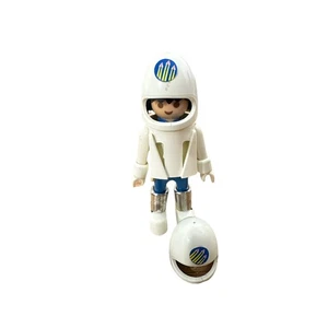 Playmobil Vintage Space Astronaut weiß blau Pance zwei Helme siehe Details �� - Bild 1 von 5