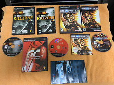 3 lot PS2 games Kill Switch + Kill Zone + Gran Turismo 3 A-Spec complete