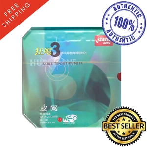 DHS Hurricane 3 Neo, tenis de mesa y goma de ping pong, grosor y color selectos - Imagen 1 de 5