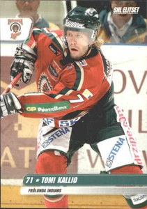 2007-08 Swedish Elitset #35 Tomi Kallio