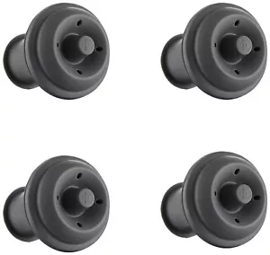 Vacu Vin Wine Saver Vacuum Stoppers Set of 4 – Grey - Picture 1 of 1