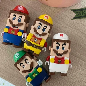 Super Mario Bros Blocks Luigi Bausteine Action Spielzeug Figuren Montage Spielzeug M - Bild 1 von 16