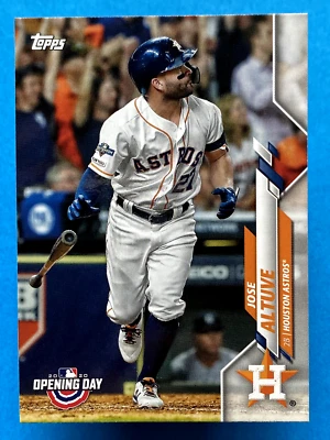 2020 Topps Opening Day Jose Altuve #89 - Image 1 of 2