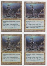 MTG: SVYELUNITE TEMPLE 5th Edition UNCOMMON; played, Excellent condition x4