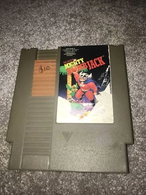 Mighty Bomb Jack (1987 NES) Working Game Only Free Shipping - Image 1 of 4