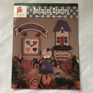 Antiqued Country Provo design team Tole Painting Book instruction patterns - Picture 1 of 2