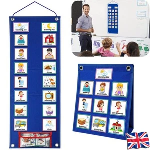 Visual Timetable For Kids Visual Schedule Routine Planner for Children, Autism - Picture 1 of 14