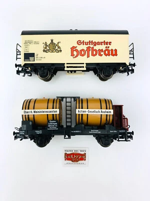 MARKLIN H0 4432+ 4439 - Lot De Deux Wagons Marchandises - Photo 1/4