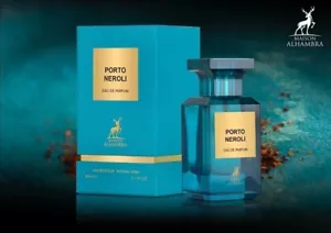 Porto Neroli EDP Perfum Unisek By Maison Alhambra 80 ML Super Rich UAE Version - Afbeelding 1 van 3