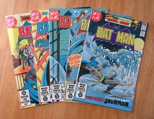 Lot of 5 High-Grade BATMAN! ≈#337-346 *NM- Beauties! Bright, Colorful & Glossy!* - Picture 1 of 8