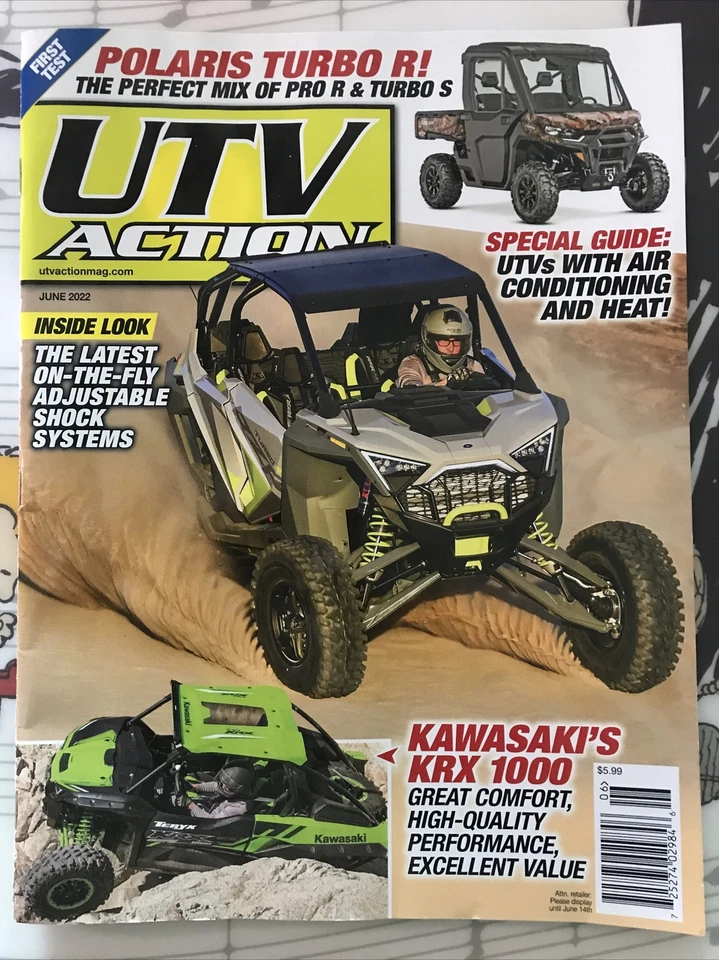 UTV Action. June 2022  Utvs with air conditioning and heat￼ FREE SHIPPING - Image 1 of 1